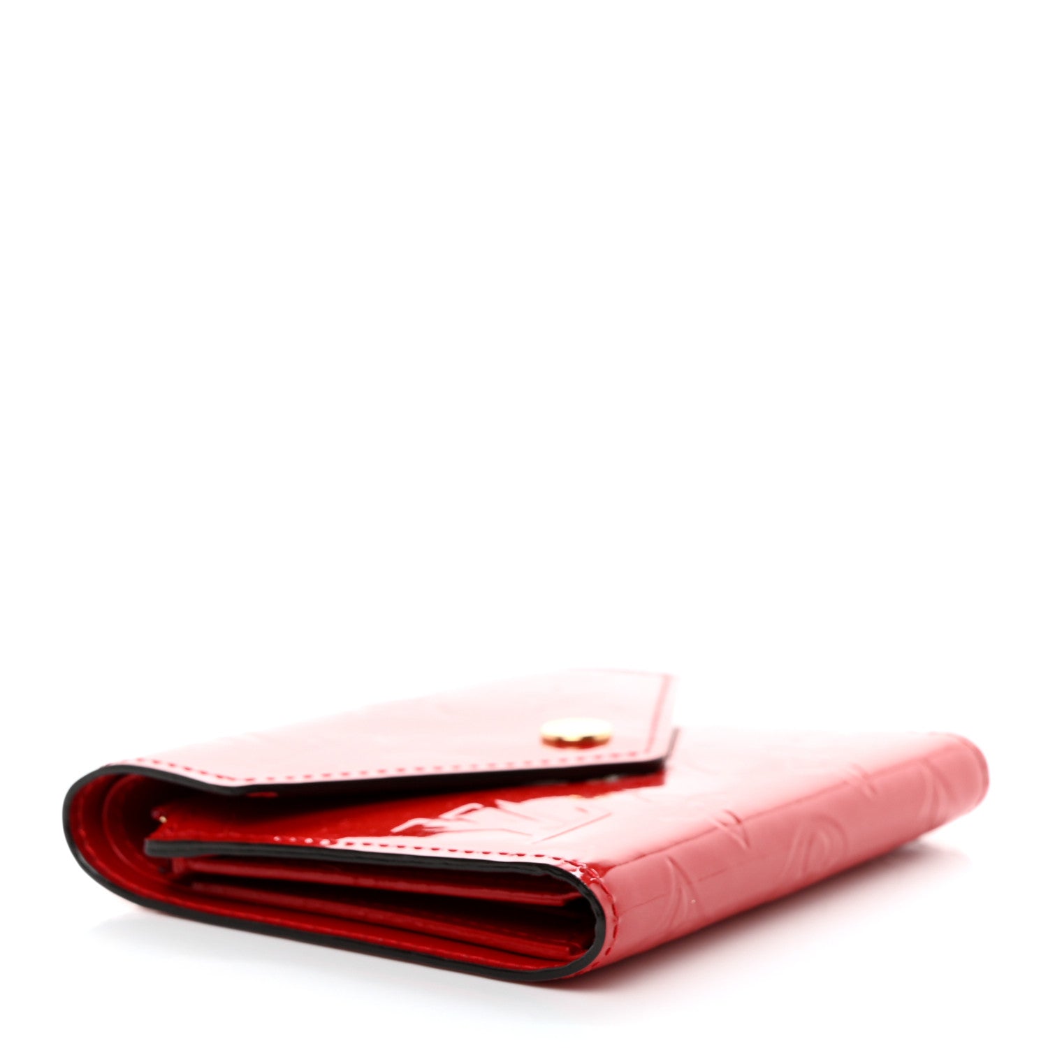Louis Vuitton Vernis Victorine Wallet Cherry 3 of 9
