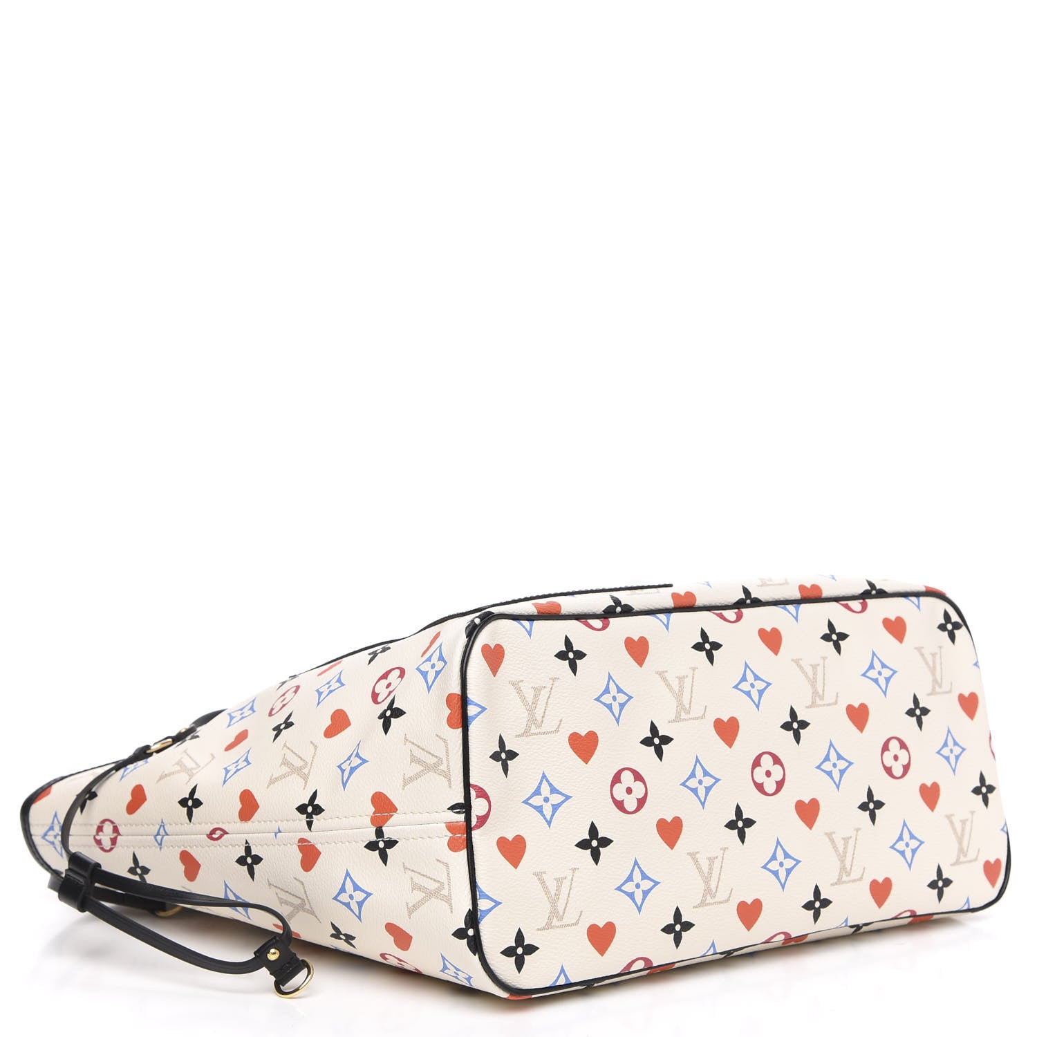 Louis Vuitton Game On Neverfull MM White 4 of 10