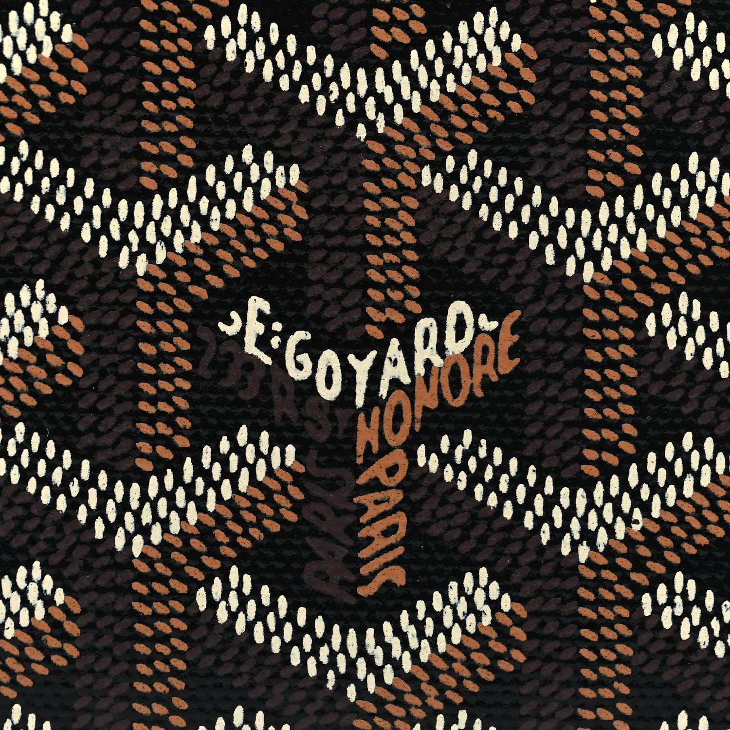 Goyard Goyardine Business Card Holder Black Gold 9 of 11