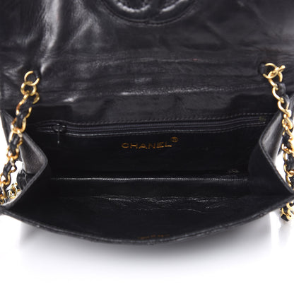 Chanel Lambskin Quilted Small Tassel Flap Black 5 of 16