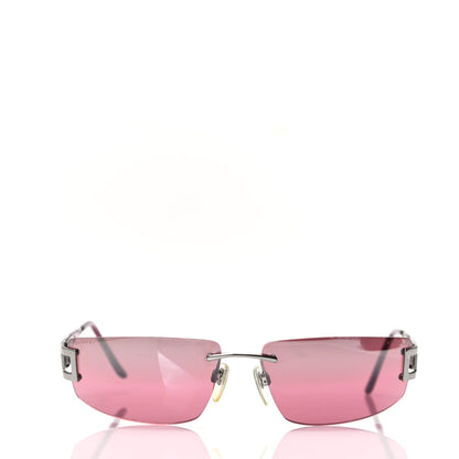 Bulgari Crystal Square Sunglasses 104-7E Pink 2 of 8