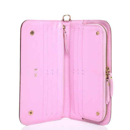 Louis Vuitton Monogram Multicolor Insolite Wallet White Litchi 4 of 8