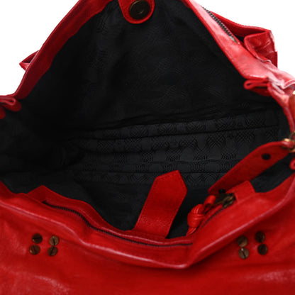 Proenza Schouler Lambskin Medium PS1 Satchel Red 4 of 11