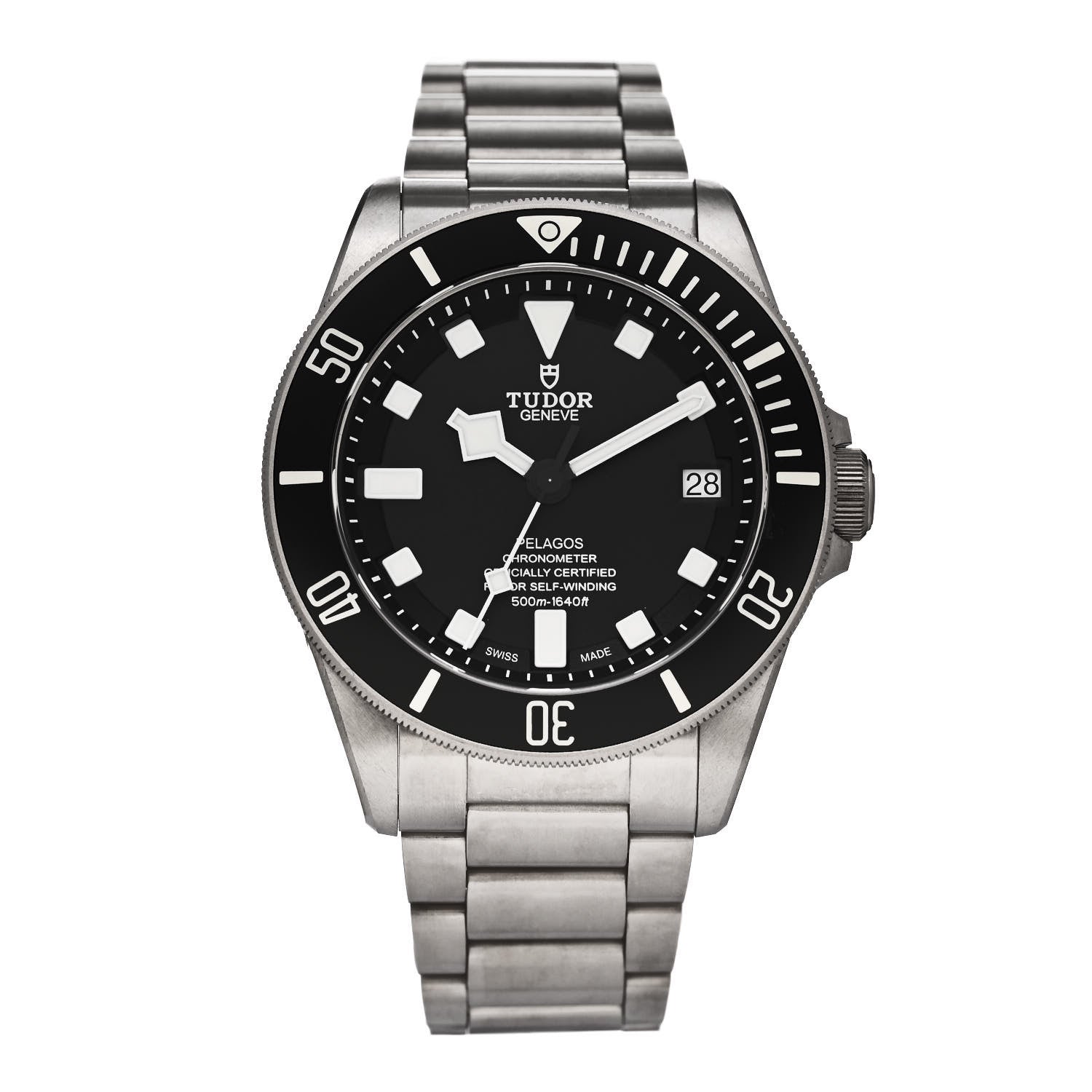 TUDOR Titanium 42mm Pelagos Automatic Watch Black 25600TN 1 of 5
