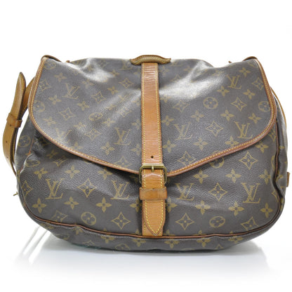 Louis Vuitton Monogram Saumur 43 Shoulder Bag 1 of 9