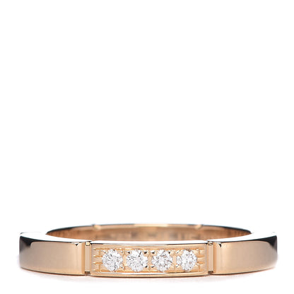Cartier 18K Yellow Gold Diamond Maillon Panthere Wedding Band Ring 48 4.5 1 of 4