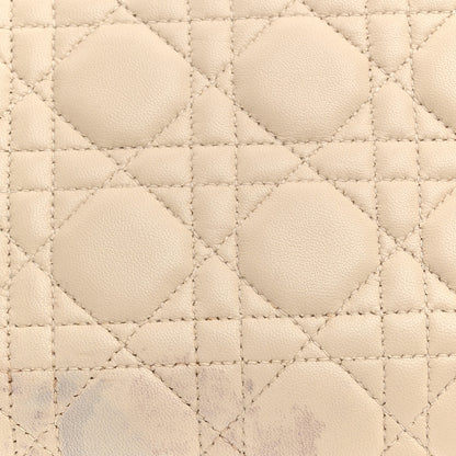 Christian Dior Lambskin Cannage Medium Lady Dior White 12 of 12