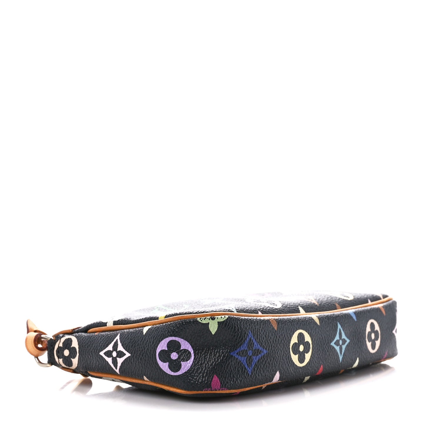 Monogram Multicolor Pochette Accessories Black