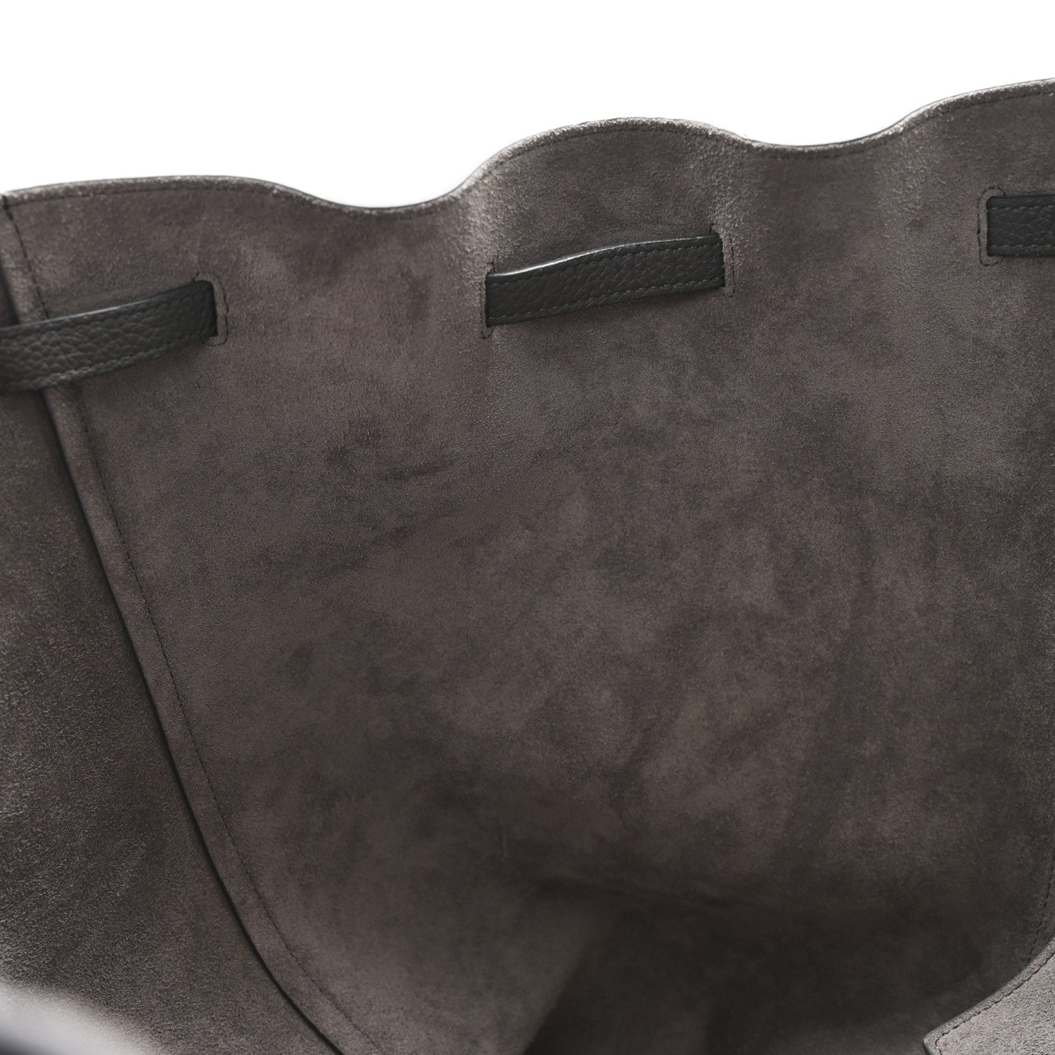 Celine Soft Grained Calfskin Medium Belt Cabas Phantom Grey 10 of 10