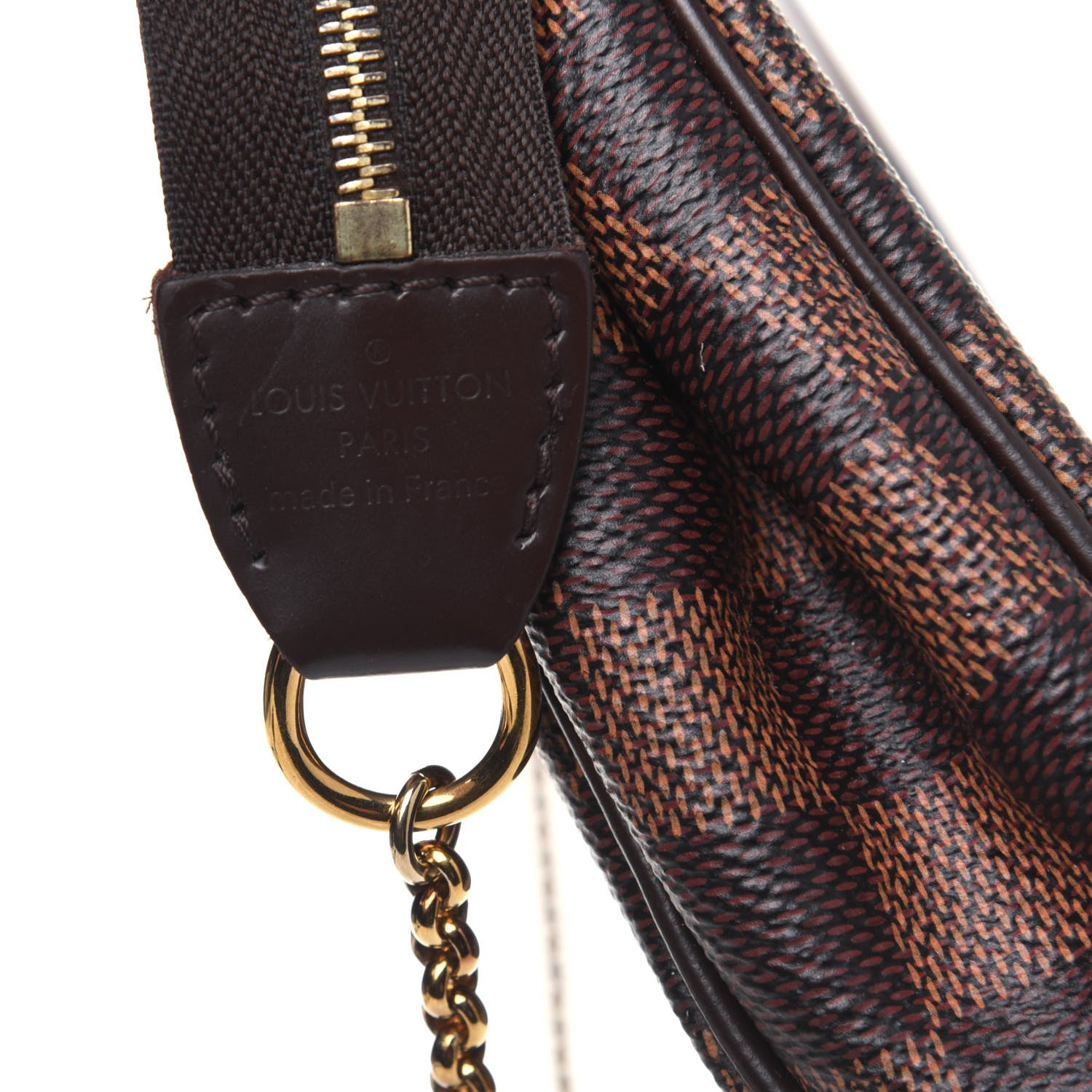 Louis Vuitton Damier Ebene Eva Clutch 5 of 10