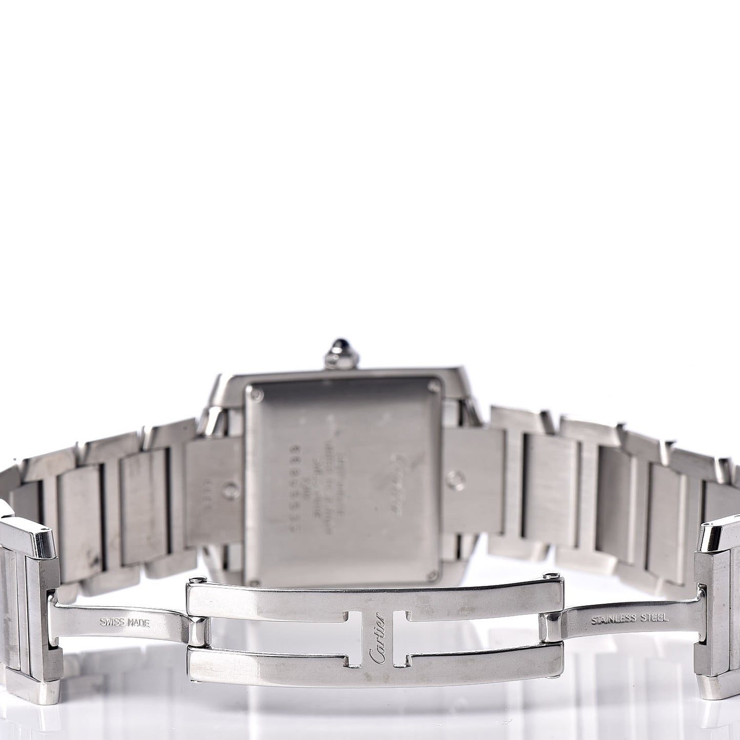 Stainless Steel 28mm Tank Francaise Automatic Watch