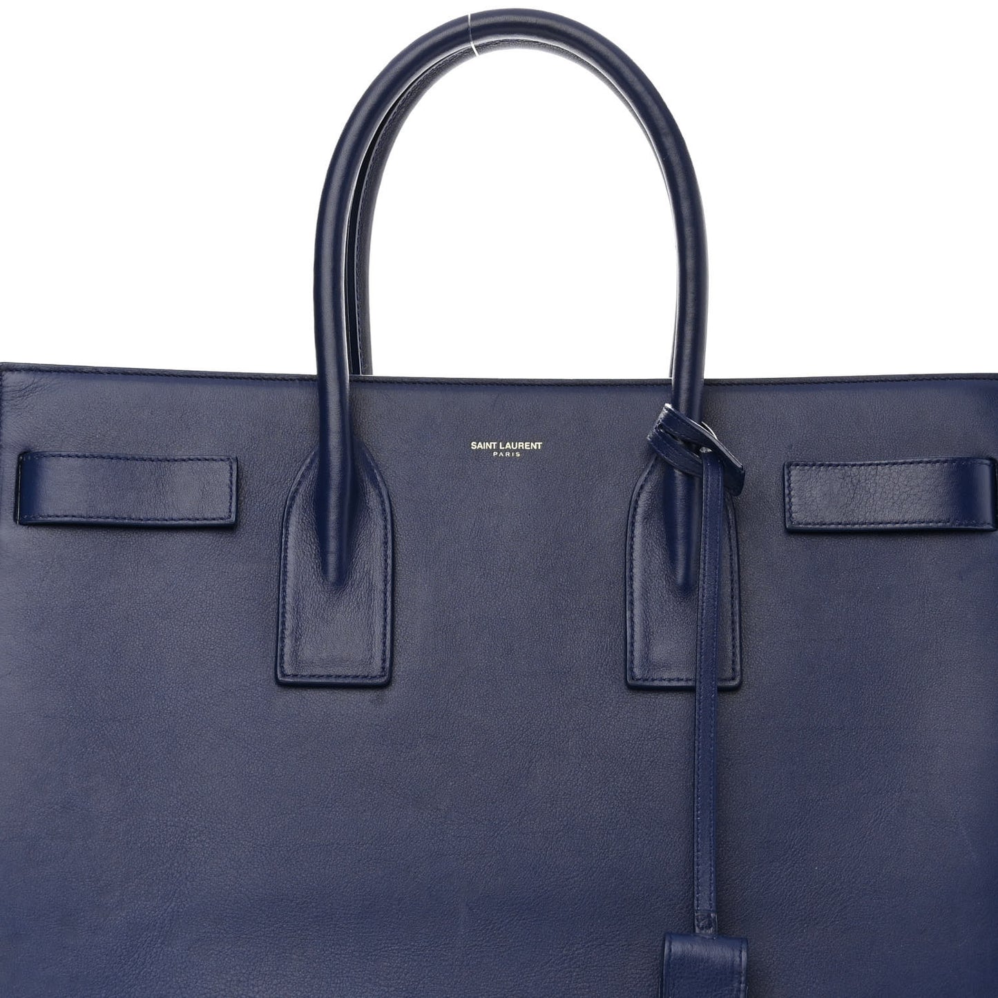 Calfskin Large Sac De Jour Carryall Navy
