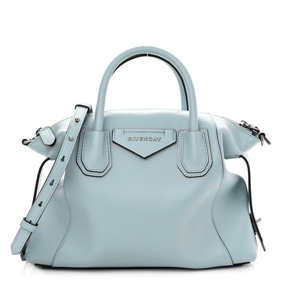 Givenchy Smooth Calfskin Small Soft Antigona Pale Blue 1 of 10