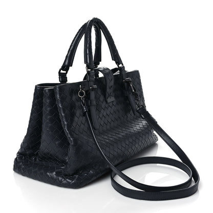 Bottega Veneta Nappa Intrecciato Medium Roma Tote Atlantic 3 of 11
