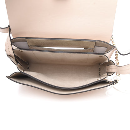 Chloe Suede Calfskin Small Faye Shoulder Bag Cement Pink 5 of 9