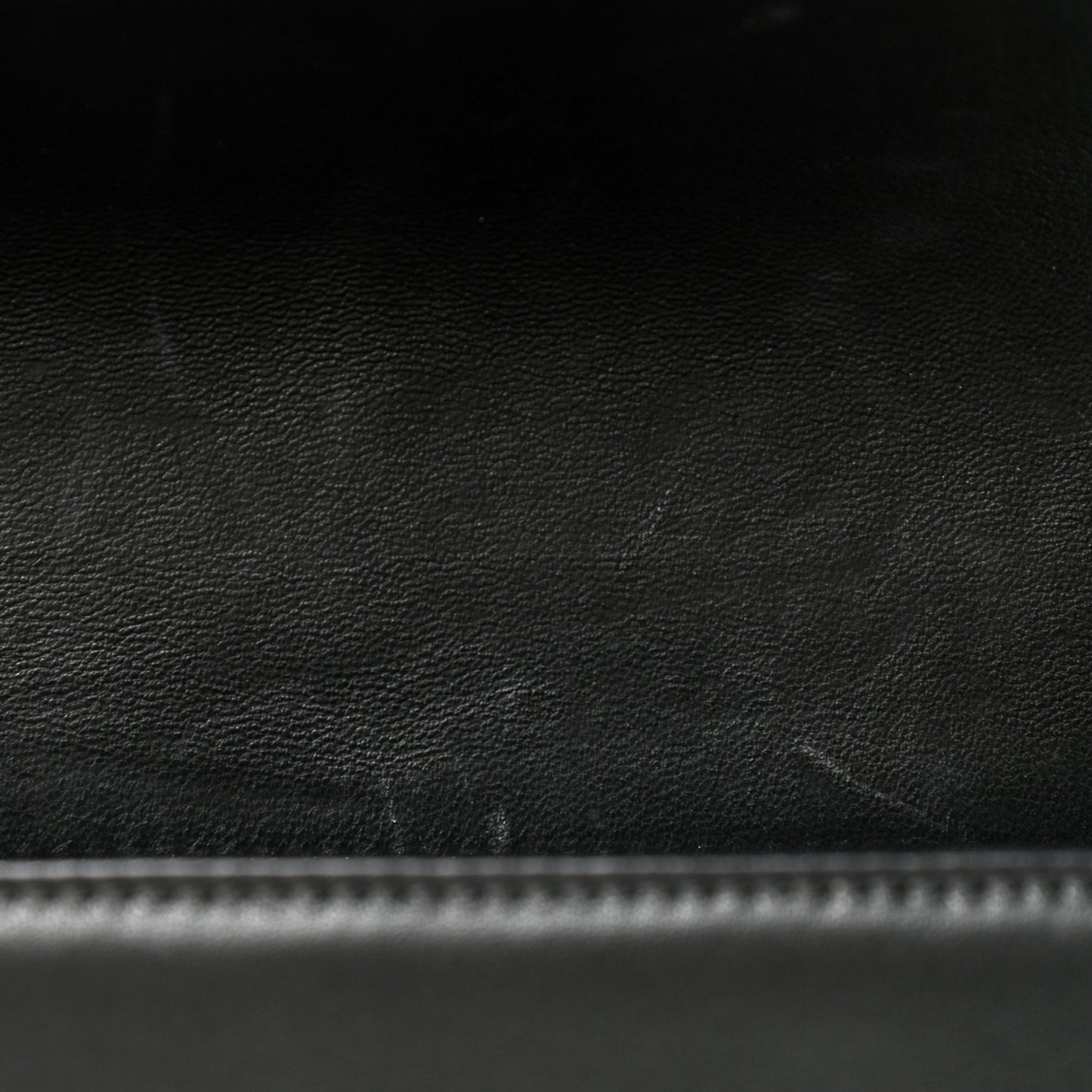 Lambskin Quilted Medium Boy Flap Black