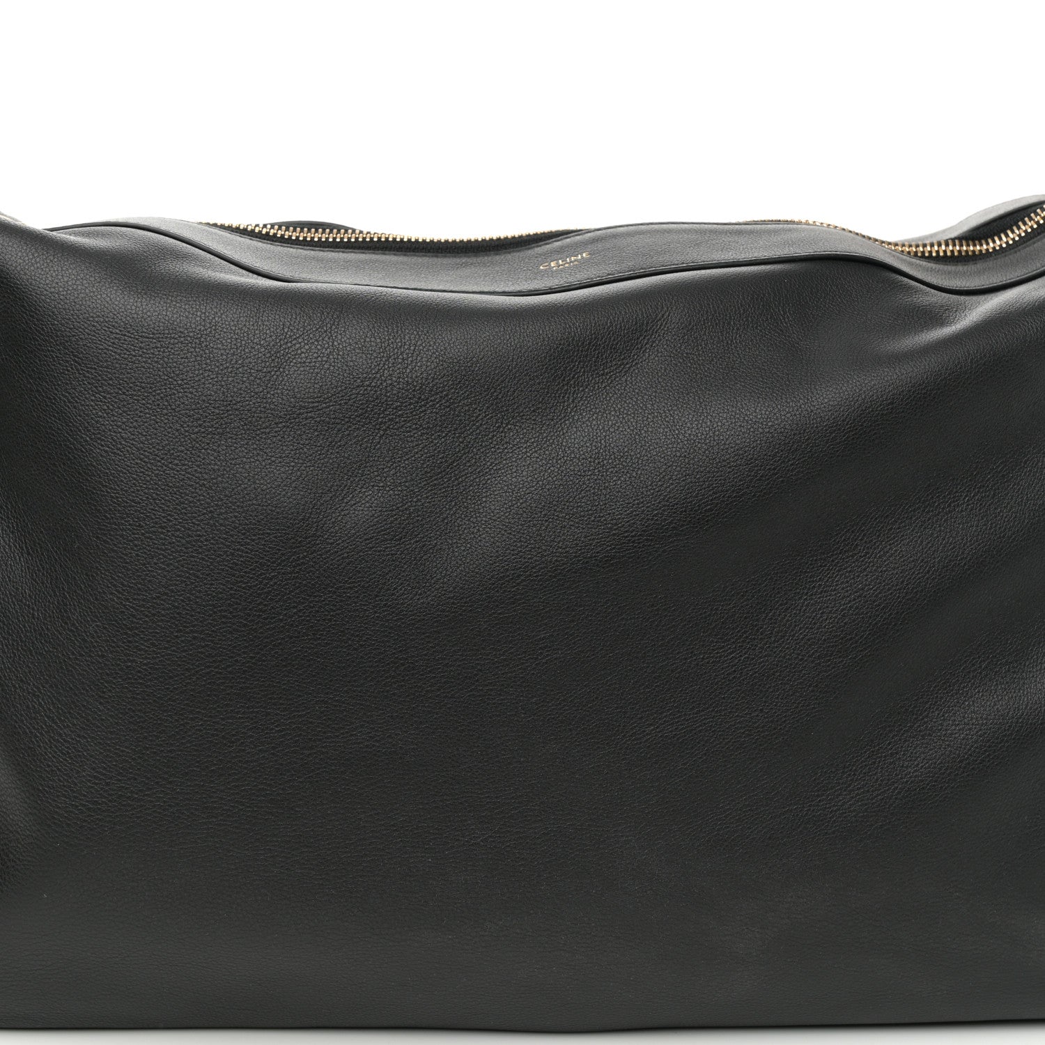 Celine Supple Calfskin Large Romy Shoulder Bag Black 8 of 10