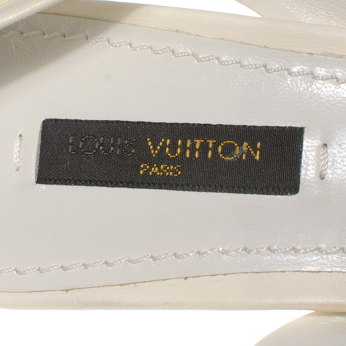 Leather Porto Cervo Slingback Heels White 38