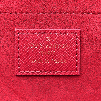 Louis Vuitton Monogram Pochette Felicie Chain Wallet Fuchsia 9 of 13