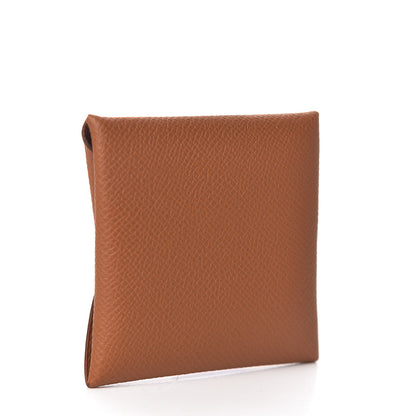 Hermes Epsom Bastia Coin Purse Gold 3 of 8