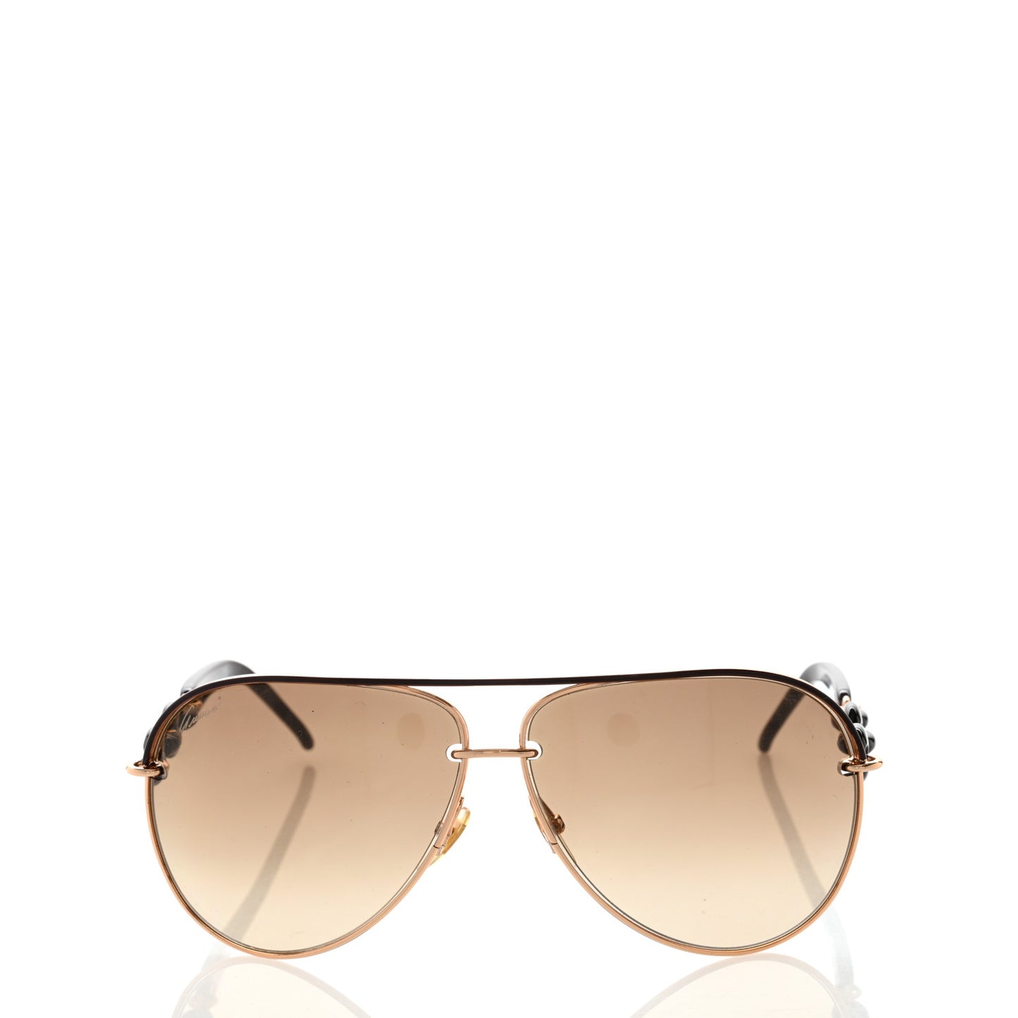 Marina Chain Aviator Sunglasses GG 4225/S Gold Brown