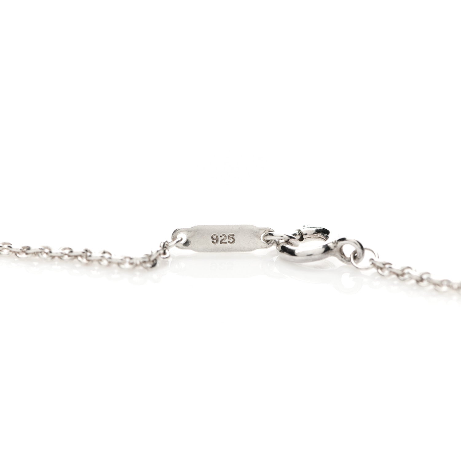 Tiffany Sterling Silver Crystal Quartz Star Pendant Necklace 4 of 4