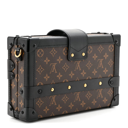 Louis Vuitton Monogram Petite Malle Black 3 of 10