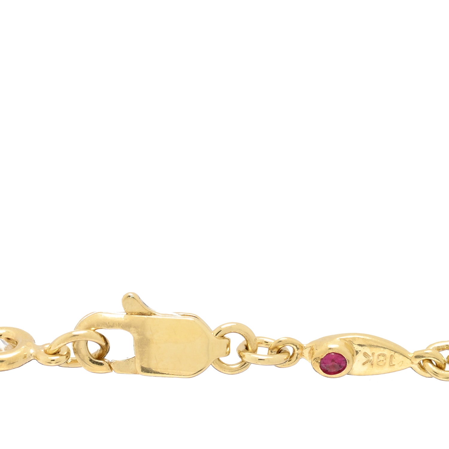 Roberto Coin 18K Yellow Gold Diamond By the Inch Bezel Bracelet 3 of 3