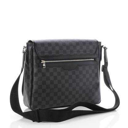 Louis Vuitton Damier Graphite District MM 3 of 7