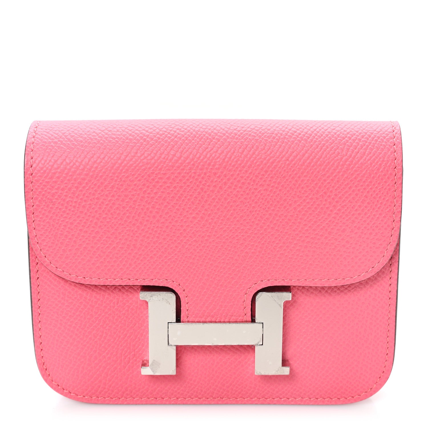 Hermes Epsom Constance Slim Wallet  Rose Azalee 1 of 8