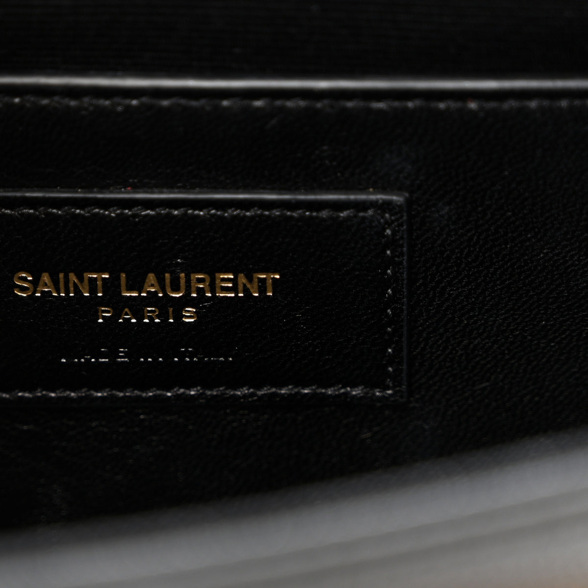Grain De Poudre Small Monogram Kate Satchel Black