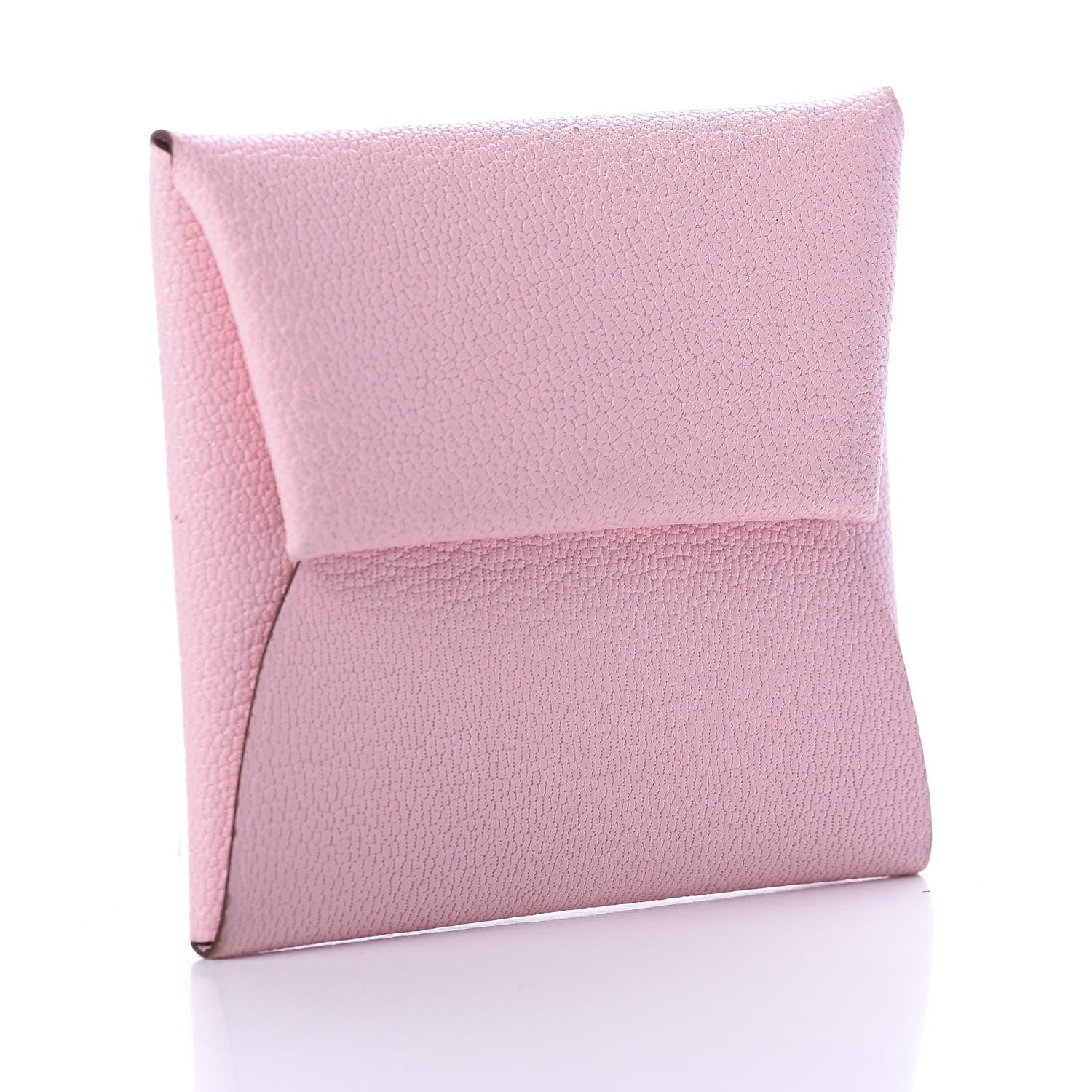 Hermes Chevre Mysore Bastia Coin Purse Mauve Sylvestre 2 of 6
