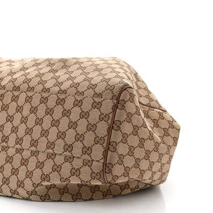Gucci Monogram Large Sukey Tote Brown 10 of 15