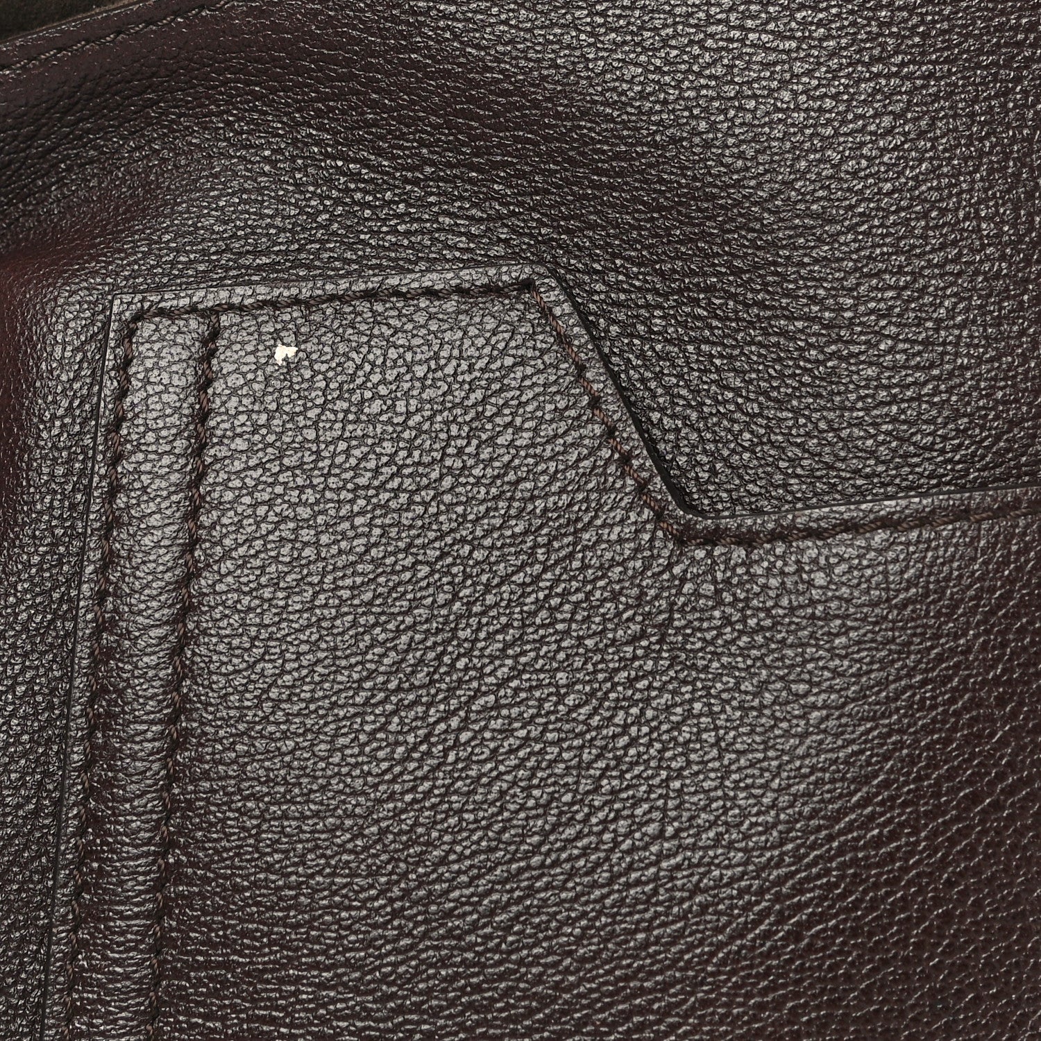 Tom Ford Pebbled Calfskin Large Jennifer Dark Brown 19 of 30
