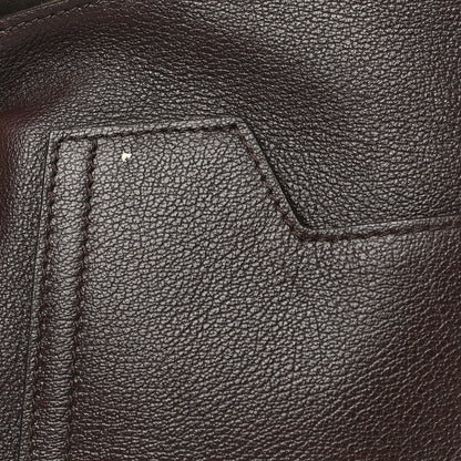 Tom Ford Pebbled Calfskin Large Jennifer Dark Brown 19 of 30