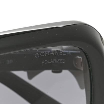 Chanel CC Bow Sunglasses 5171 Black White 7 of 8