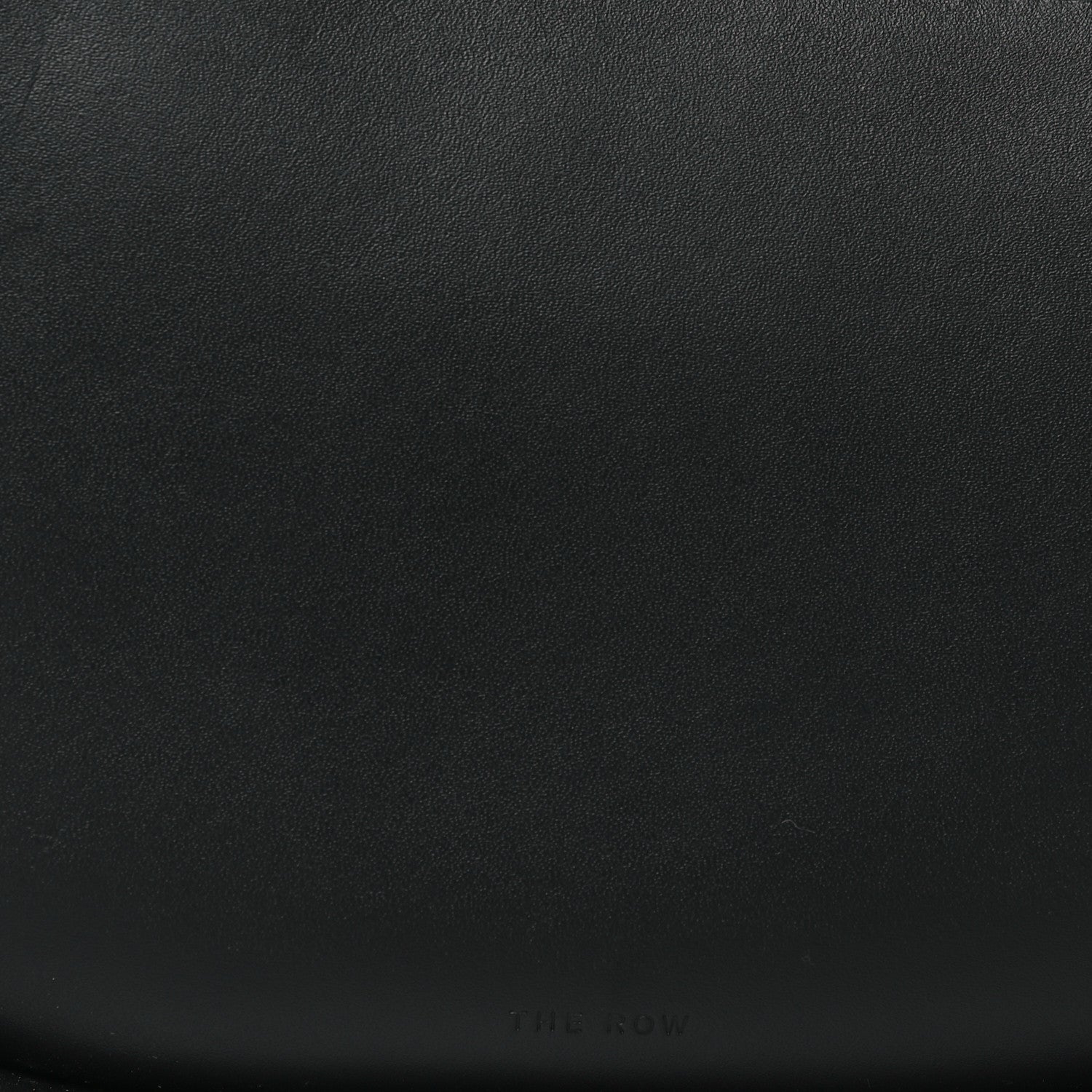 The Row Smooth Calfskin Half Moon Shoulder Bag Black 7 of 9