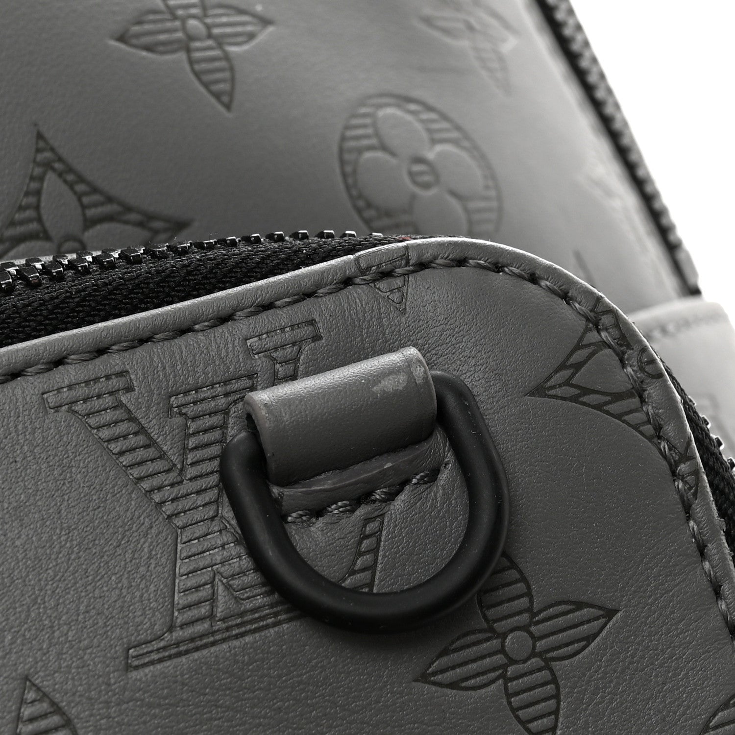 Louis Vuitton Calfskin Monogram Racer Backpack Grey 12 of 12