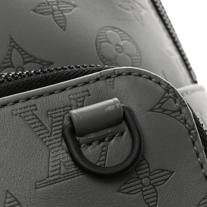 Louis Vuitton Calfskin Monogram Racer Backpack Grey 12 of 12