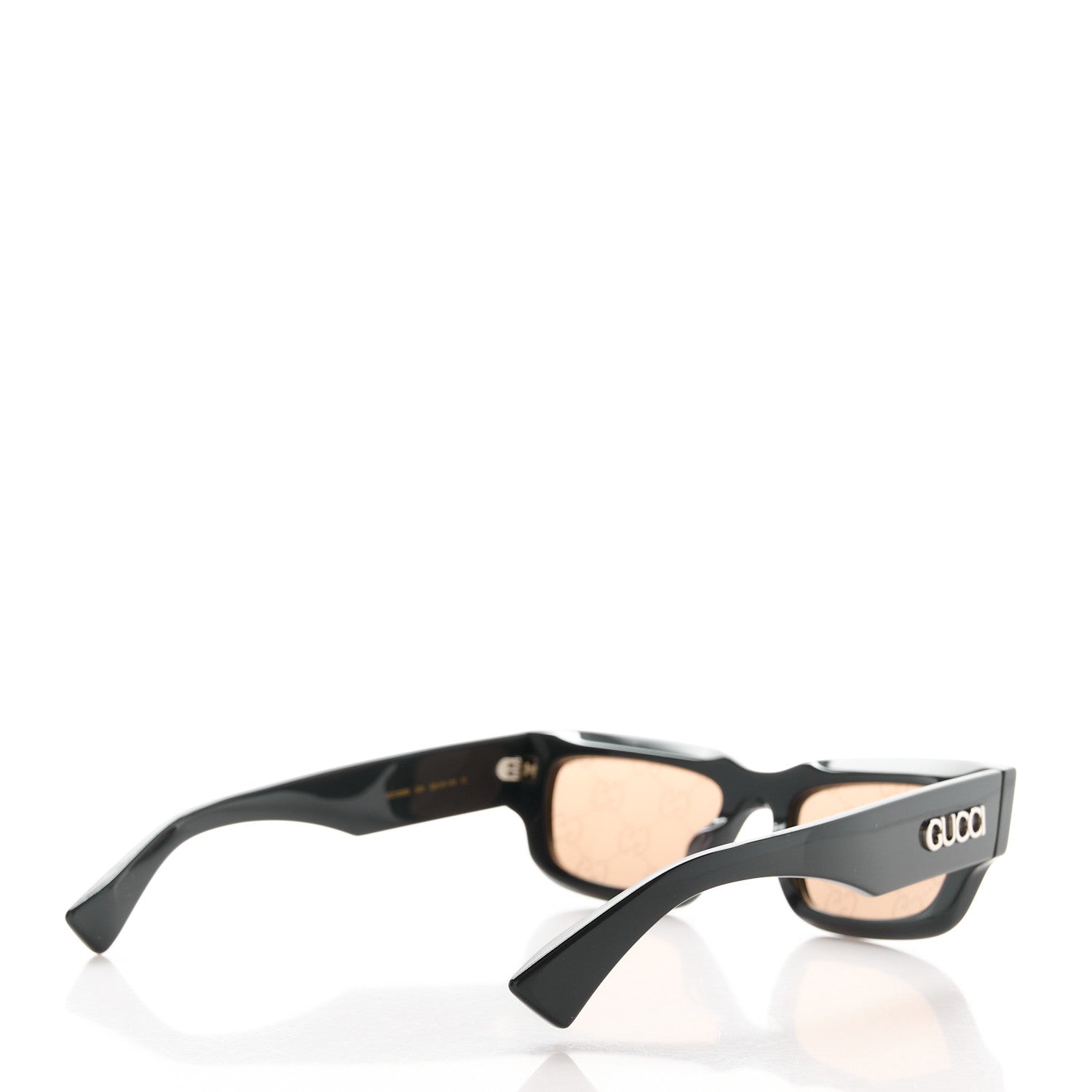 Gucci Acetate Rectangular Frame Sunglasses GG1838S Dark Grey 4 of 8