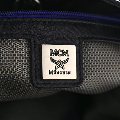 MCM Nylon Monogram Bucket Black 6 of 10