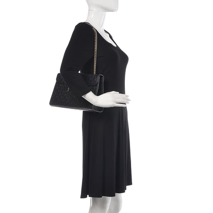 Gucci Guccissima Medium Emily Chain Shoulder Bag Black 2 of 17