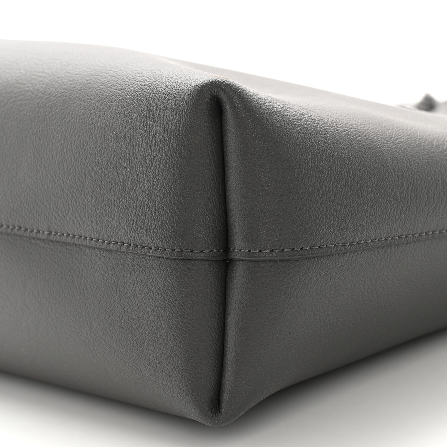Calfskin North-South Shopping Tote Storm