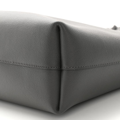 Saint Laurent Calfskin North-South Shopping Tote Storm 10 of 11
