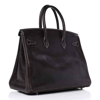 Hermes Barenia Birkin 35 Havane 3 of 15