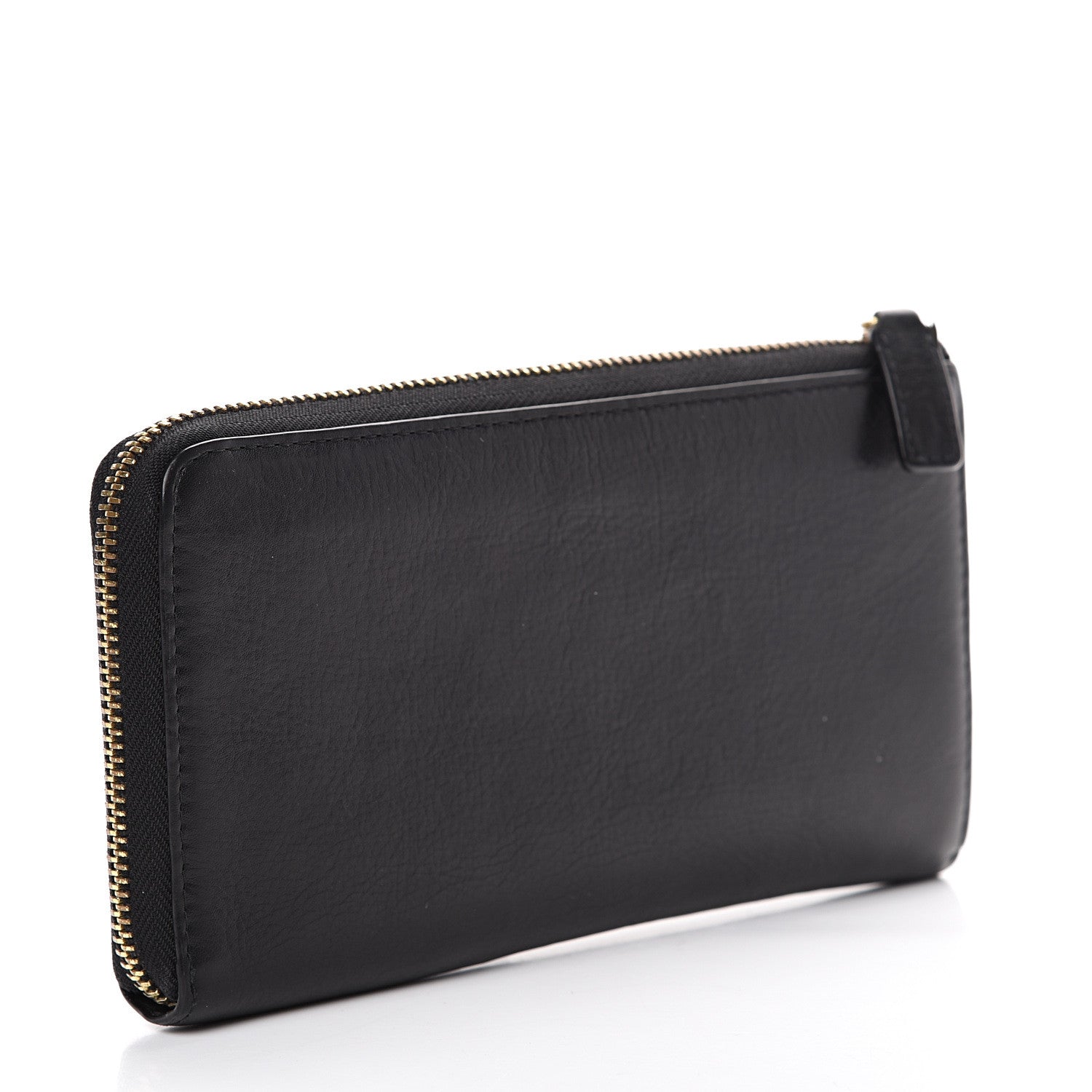 Givenchy Sugar Goatskin Studded Pandora Half Zip Long Wallet Black 2 of 8