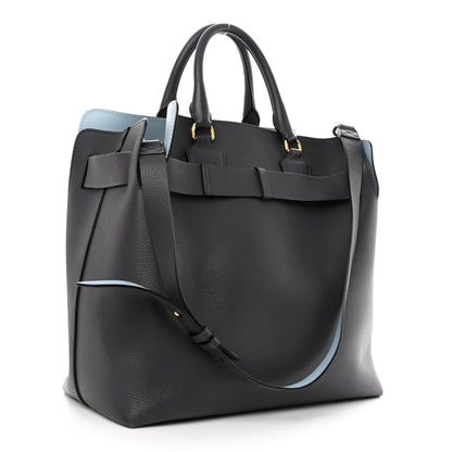 Burberry Marais Calfskin Large Belt Bag Charcoal Grey 4 of 22