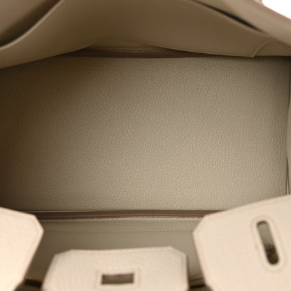 Hermes Togo Birkin 25 Beton 5 of 10