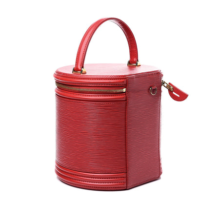 Louis Vuitton Epi Cannes Castillan Red 2 of 10