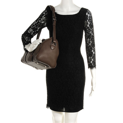 Louis Vuitton Veau Cachemire SC Bag PM Chocolate 2 of 7